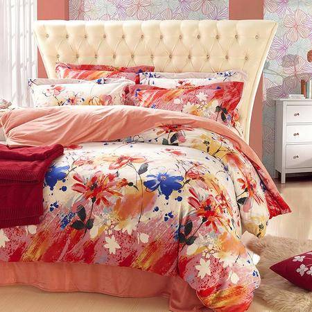 藍(lán)絲羽家紡新品暖冬短毛絨四件套 7款花型，溫暖你的1.5米床